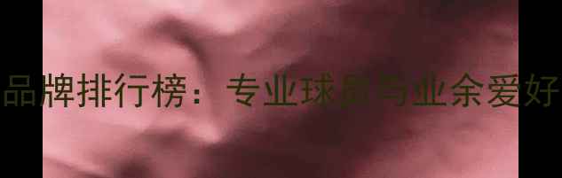 图片 十大羽毛球品牌排行榜：专业球员与业余爱好者必备指南