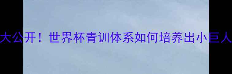 图片 卡塔尔男足球员身高数据大公开！世界杯青训体系如何培养出小巨人？亚洲杯冠军的骨骼秘密