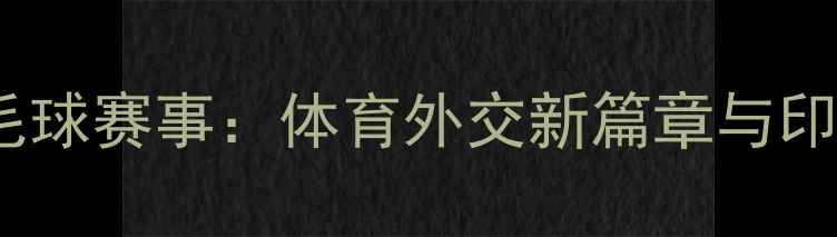 图片 印尼总统佐科威兹观赛羽毛球赛事：体育外交新篇章与印尼羽毛球运动发展启示录2