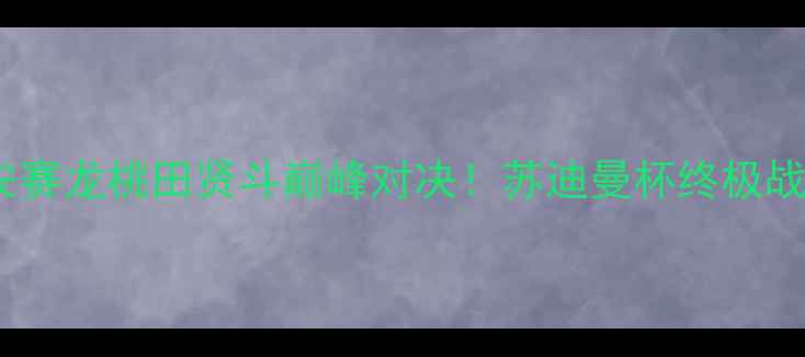 图片 印尼男单霸主安赛龙桃田贤斗巅峰对决！苏迪曼杯终极战火燃爆东南亚1