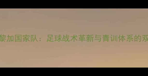 图片 哥斯达黎加国家队：足球战术革新与青训体系的双重突破
