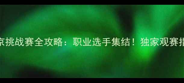 图片 国际羽毛球南京挑战赛全攻略：职业选手集结！独家观赛指南+赛事看点2