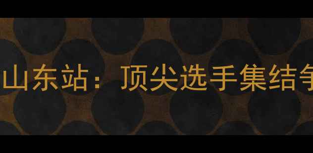 图片 夏冰甲级乒乓球赛山东站：顶尖选手集结争夺齐鲁大地荣耀1