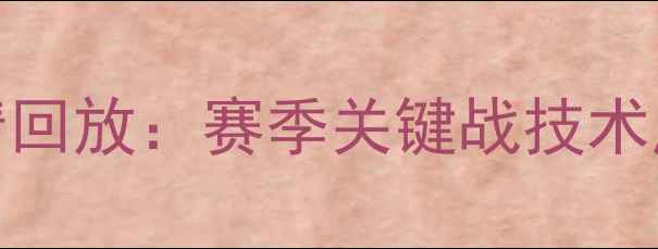 图片 天津男篮vs广厦男篮高清回放：赛季关键战技术应用（附赛后数据报告）