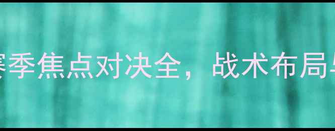 图片 天狼星vs索尔纳：赛季焦点对决全，战术布局与胜负关键深度剖析