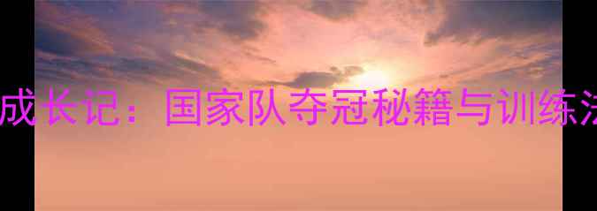 图片 女双羽毛球国手成长记：国家队夺冠秘籍与训练法则全（最新）1