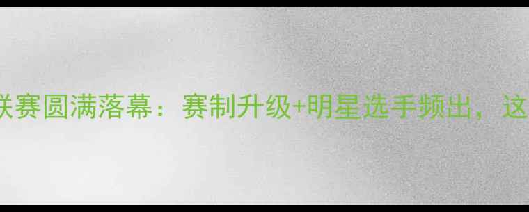 图片 山东羽毛球法超联赛圆满落幕：赛制升级+明星选手频出，这些亮点不容错过2