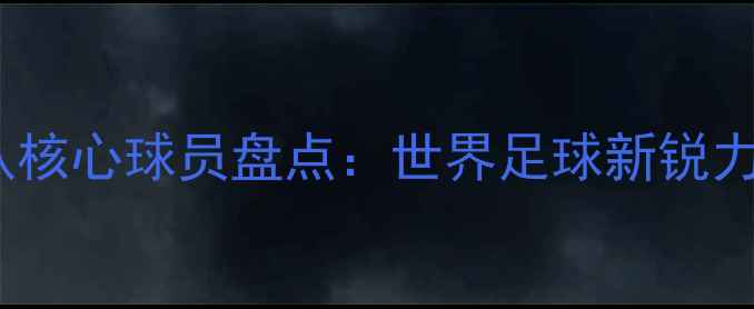 图片 巴拉圭国家队核心球员盘点：世界足球新锐力量崛起之路1