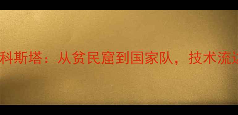 图片 巴西国脚若昂·科斯塔：从贫民窟到国家队，技术流边锋的传奇之路1