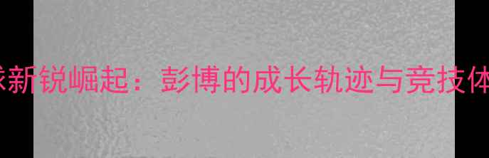 图片 广西乒乓球新锐崛起：彭博的成长轨迹与竞技体育启示录2