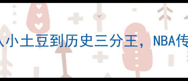 图片 库里成长史：从小土豆到历史三分王，NBA传奇如何逆袭？1