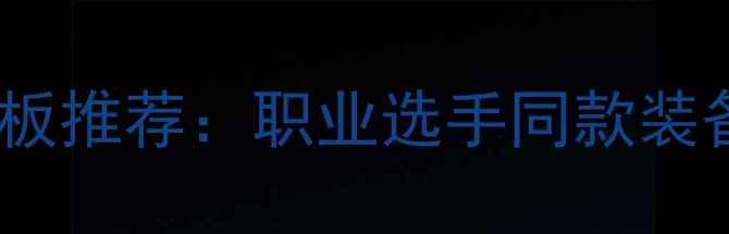 图片 弧圈球乒乓球板推荐：职业选手同款装备与选购指南1