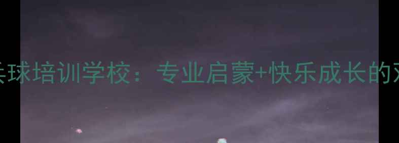 图片 徐州少儿乒乓球培训学校：专业启蒙+快乐成长的双向培养体系