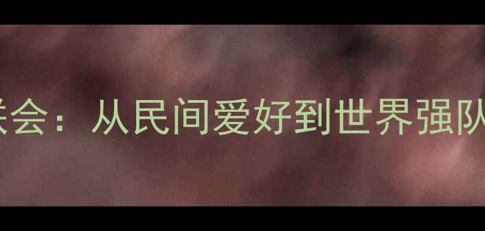 图片 德国乒乓球联会：从民间爱好到世界强队的崛起之路2