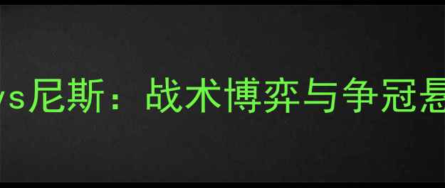 图片 德甲焦点战勒沃库森vs尼斯：战术博弈与争冠悬念全（附胜负预测）