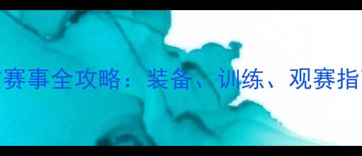 图片 必看！GSPVS迪亚兹赛事全攻略：装备、训练、观赛指南（附独家福利）2