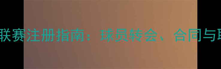 图片 意大利职业联赛注册指南：球员转会、合同与职业发展全1