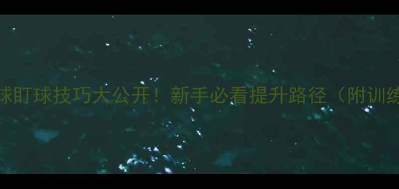 图片 打乒乓球盯球技巧大公开！新手必看提升路径（附训练计划）