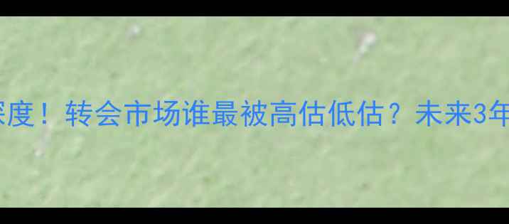 图片 拜仁慕尼黑离队球员深度！转会市场谁最被高估低估？未来3年核心阵容如何补强？1