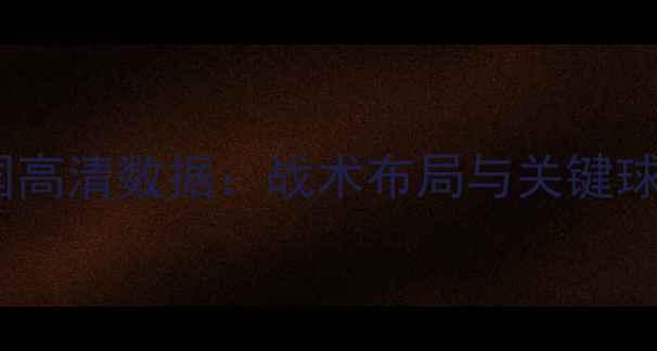 图片 捷克vs德国高清数据：战术布局与关键球员对决全2