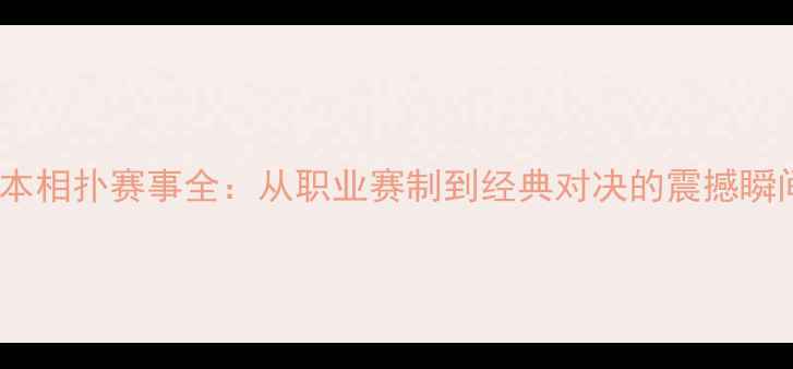 图片 日本相扑赛事全：从职业赛制到经典对决的震撼瞬间2