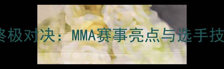 图片 昆仑决方便终极对决：MMA赛事亮点与选手技术深度分析1