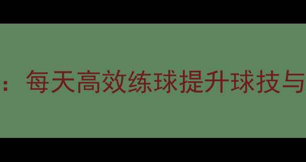 图片 最新羽毛球训练指南：每天高效练球提升球技与体能（附动作分解）