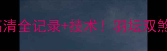 图片 林丹VS陶菲克经典巅峰之战高清全记录+技术！羽坛双煞雅典奥运封神之战深度复盘2