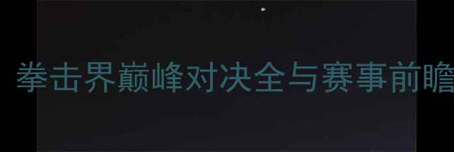 图片 梅威瑟vs麦达纳：拳击界巅峰对决全与赛事前瞻（附历史数据）1