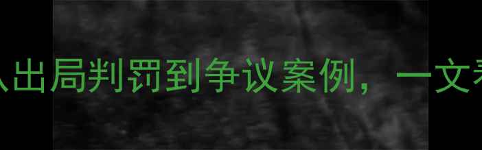 图片 棒球比赛判罚规则全：从出局判罚到争议案例，一文看懂裁判尺度与观赛技巧