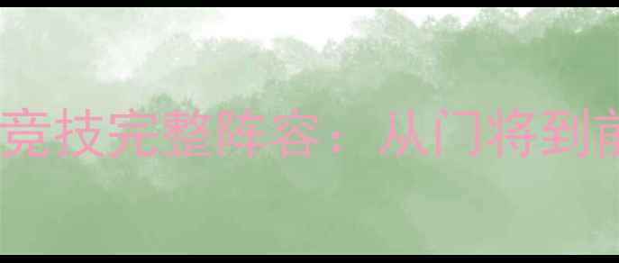 图片 毕尔巴鄂竞技完整阵容：从门将到前锋的全1