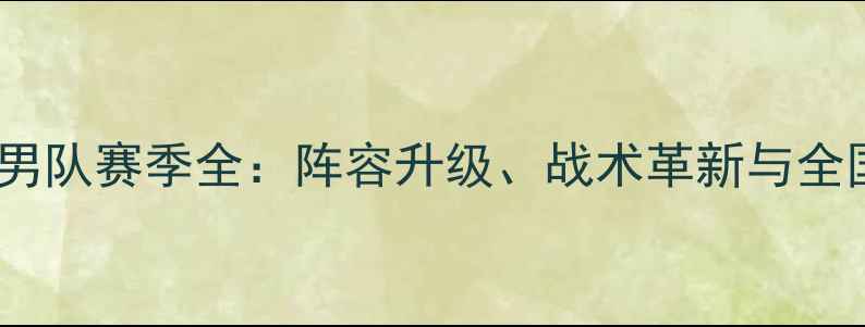图片 江苏羽毛球男队赛季全：阵容升级、战术革新与全国赛事展望1