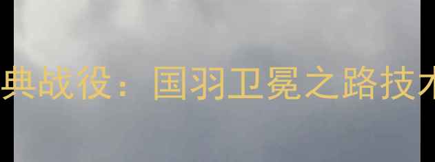 图片 汤尤杯羽毛球经典战役：国羽卫冕之路技术与赛事全回顾1