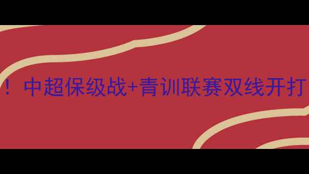 图片 沈阳今日足球赛事全攻略！中超保级战+青训联赛双线开打，附观赛指南+实时战报1