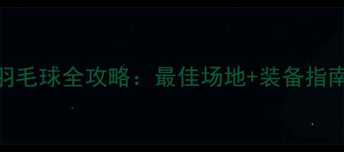 图片 沈阳早晨打羽毛球全攻略：最佳场地+装备指南+健身效果2