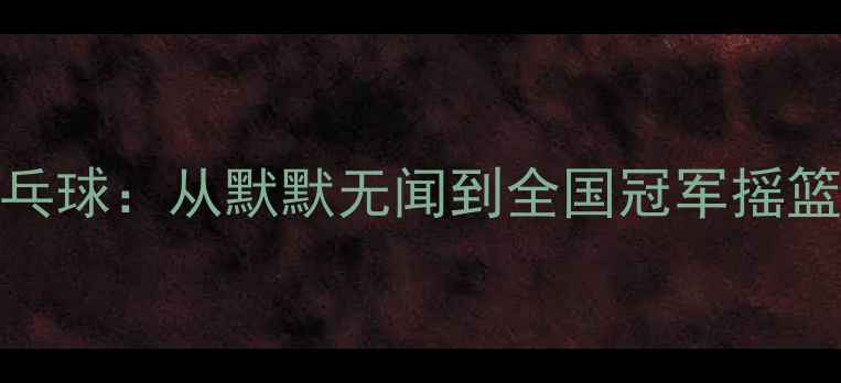 图片 河南濮阳乒乓球：从默默无闻到全国冠军摇篮的逆袭之路