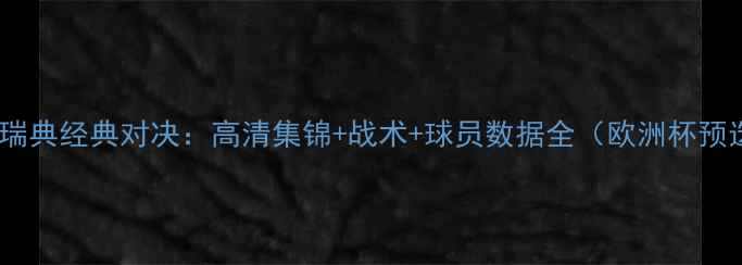 图片 法国VS瑞典经典对决：高清集锦+战术+球员数据全（欧洲杯预选赛）1