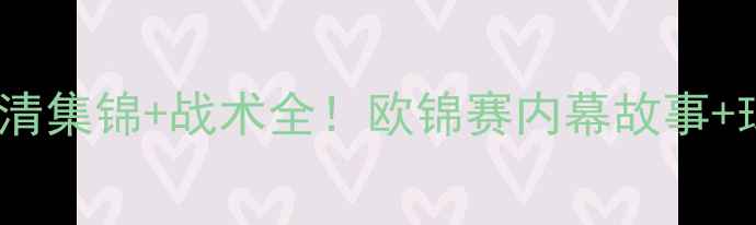 图片 波兰vs法国高清集锦+战术全！欧锦赛内幕故事+球星表现盘点1