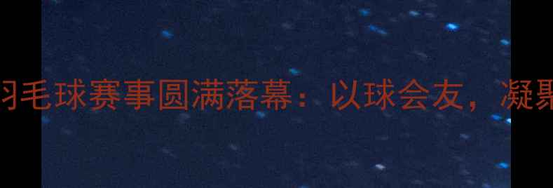 图片 浦发银行羽毛球赛事圆满落幕：以球会友，凝聚团队力量