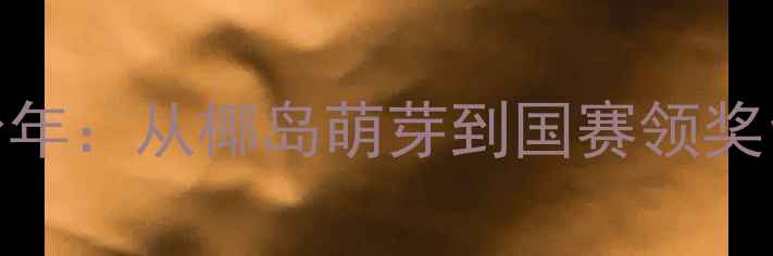 图片 海南乒乓球少年：从椰岛萌芽到国赛领奖台的成长密码