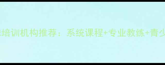 图片 深圳专业羽毛球培训机构推荐：系统课程+专业教练+青少年培训全攻略1