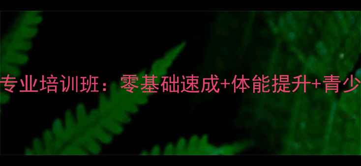 图片 深圳川崎羽毛球专业培训班：零基础速成+体能提升+青少年专项训练体系