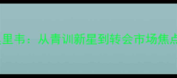 图片 深度巴塞罗那新生代中卫奥里韦：从青训新星到转会市场焦点，伤病与成长的博弈之路1