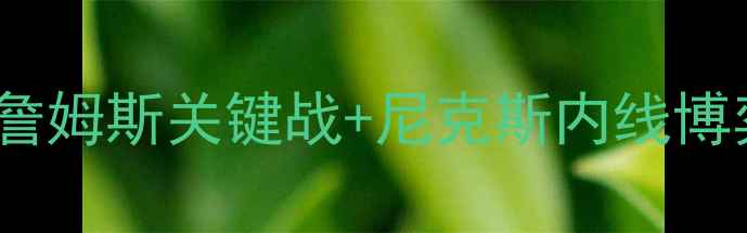 图片 湖人vs尼克斯2月3日比赛前瞻：詹姆斯关键战+尼克斯内线博弈！湖人能否锁定季后赛席位？2