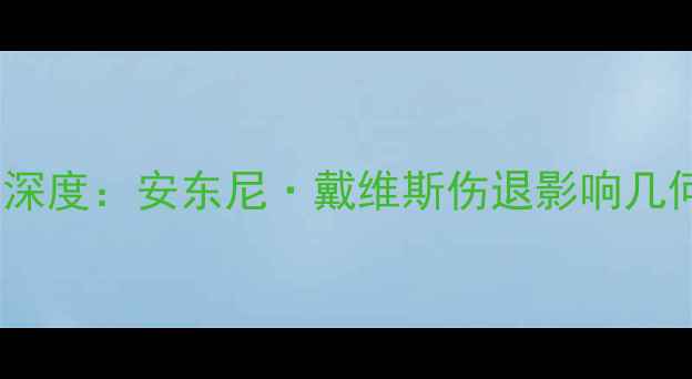 图片 湖人队vs迈阿密热火队总决赛G3深度：安东尼·戴维斯伤退影响几何？浓眉能否率队逆转迈阿密？1