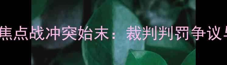 图片 火箭快船冲突升级！NBA焦点战冲突始末：裁判判罚争议与球队争冠策略深度解读