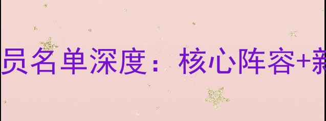 图片 火箭队最新球员名单深度：核心阵容+新援+未来展望