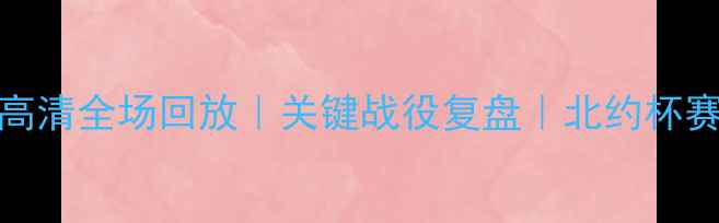 图片 猛龙vs老鹰高清全场回放｜关键战役复盘｜北约杯赛季终极对决