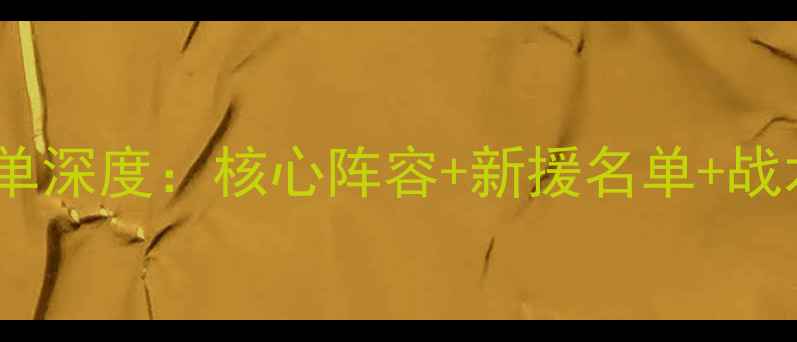 图片 猛龙队球员名单深度：核心阵容+新援名单+战术体系全曝光2