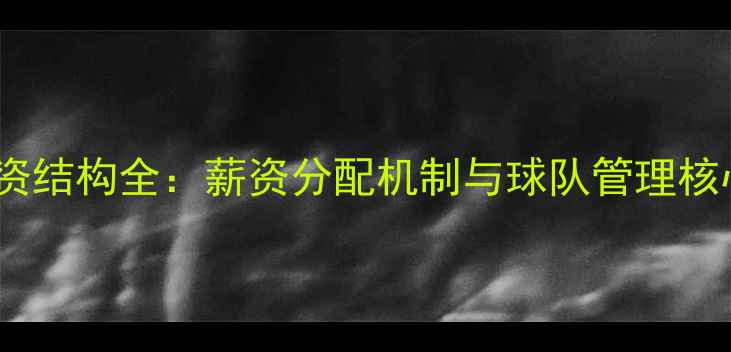 图片 球员工资结构全：薪资分配机制与球队管理核心原则2